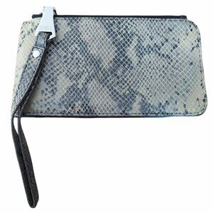 Aimee Kestenberg animal print leather wristlet